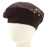 Rhinestone Decorative Beret