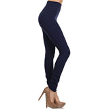 Fleece Lined Leggings (Burgundy)