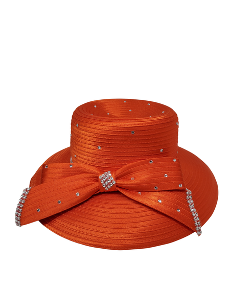 Orange church hats sales