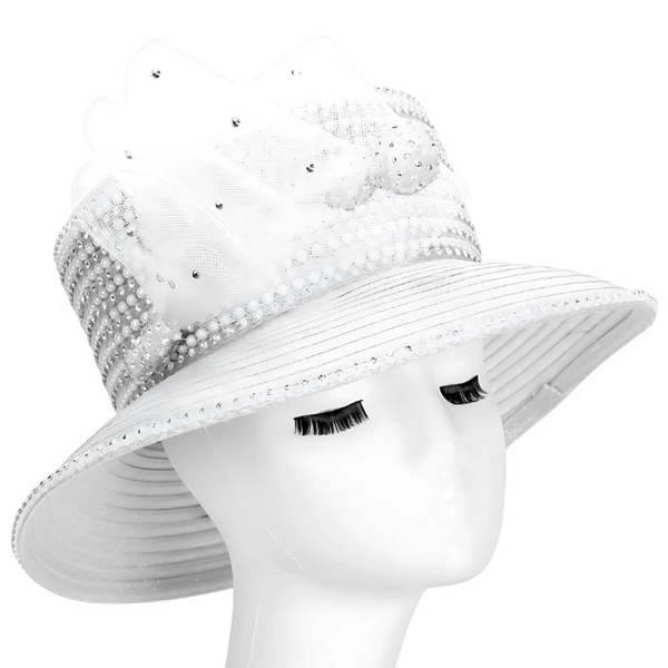 Giovanna Fancy Hat (White)