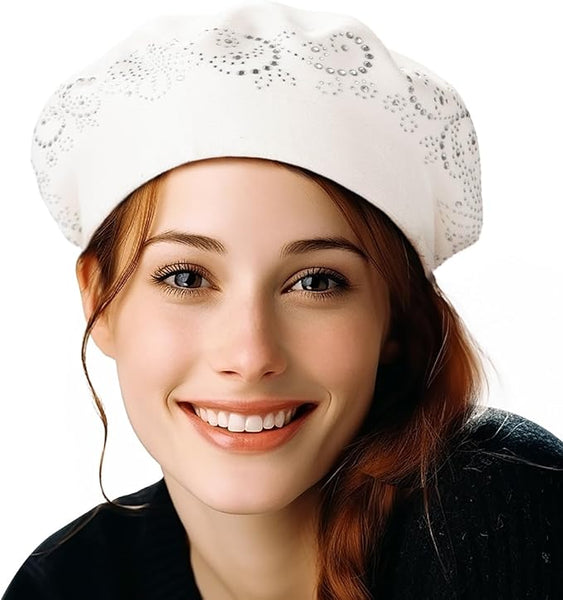 Bling Embellished Beret