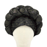 Studded Braided Turban