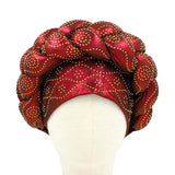 Studded Braided Turban