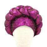 Studded Braided Turban