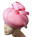 Straw Feather Beret