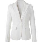 Classic One Button Blazer