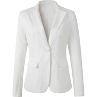 Classic One Button Blazer