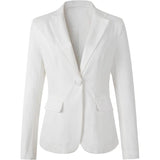 Classic One Button Blazer