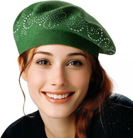 Bling Embellished Beret