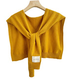 Tie Vest Shoulder Wrap