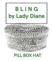 Bling Pill Box Hat