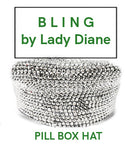Bling Pill Box Hat
