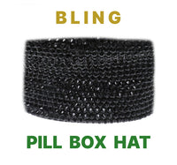 Bling Pill Box Hat