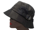 Faux Leather Bucket Hat