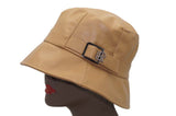 Faux Leather Bucket Hat