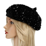 Lady Diane Sequin Beret