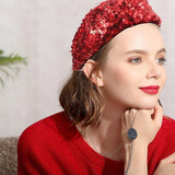 Lady Diane Sequin Beret