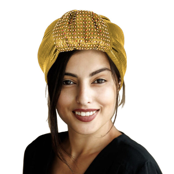 Bling Accented Turban