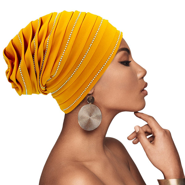 Bling Accented Turban