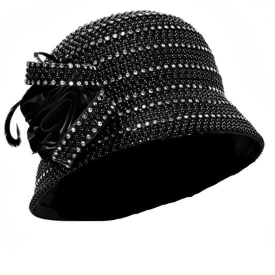 Pearl Rhinestone Hat