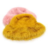 Faux Fur Plush Hat