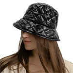 Shiny Quilted Hat