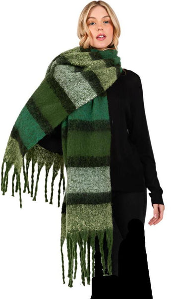 Multi Color Stripe Scarf