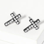 Cross Stud Earrings