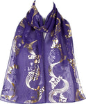 Jesus Musical Notes Scarf