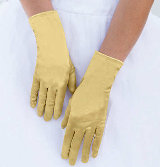 Dressy Satin Gloves
