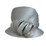 Fancy Church Hat (Silver)