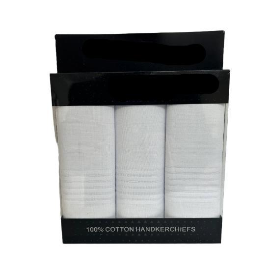 Cotton Hanky Three Pack