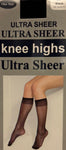 Three Pack Sheer Knee-Hi's