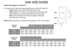 GMI SIZE CHART GUIDE