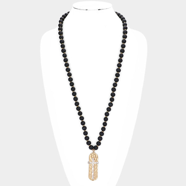 Cross Accented Necklace