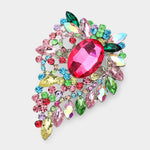 Oval Stone Brooch