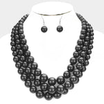 Pearl Necklace Set