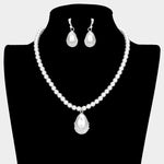 Strand Pearl Necklace Set
