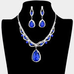 Rhinestone Collar Necklace Set
