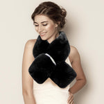 Faux Fur Pull Through Scarf