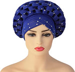Sequined Braid Turban
