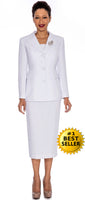 Giovanna Church Suit (Silver)