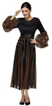 Nina Nischelle Long Sleeve Maxi Dress