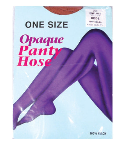 Regular Size Opaque Pantyhose