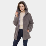 Fleece Hooded Jacket