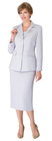 Giovanna Church Suit (Silver)